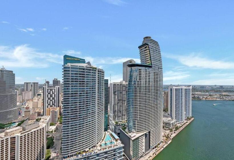 شقة غرفة واحدة مطلة على البحر, Penthouse 2br Icon Whotel Brickell Miami
