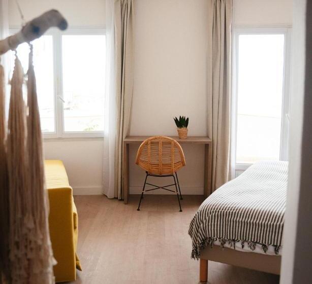 디럭스 룸 킹사이즈 침대, Hôtel Casa Marina