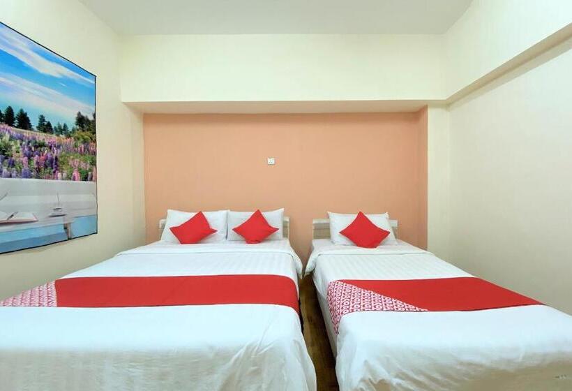 חדר דלוקס לשלושה, Oyo 89540 B  Penang