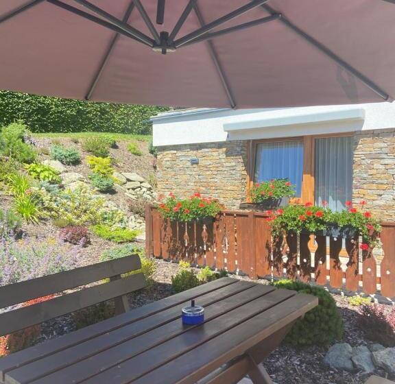 דירת חדר בקומת קרקע, Pension George