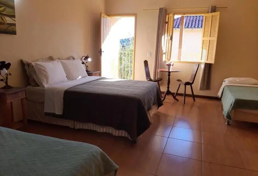 اتاق استاندارد چهار تخته, Pousada As Relíquias De Minas