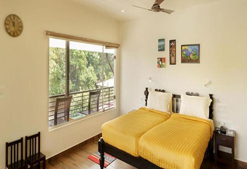 اتاق استاندارد با چشم‌انداز باغ, Lhasa Ayurveda And Wellness Resort   A Blusalzz Collection, Kochi, Kerala