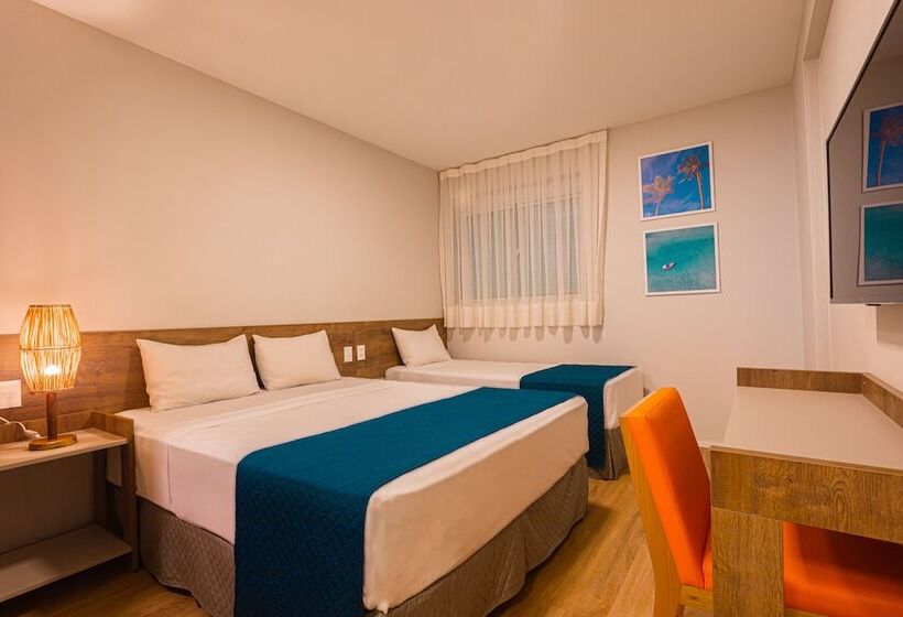 スタンダードトリプルルーム, Verano Pajuçara By Tropicalis