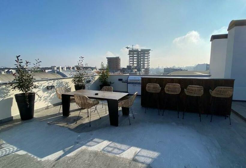 اتاق استاندارد با تراس, Korpa Deli Rooms Spa