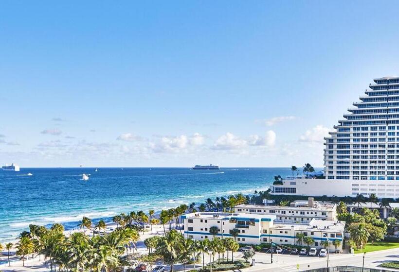 海景标准间带阳台, Ac Hotel By Marriott Fort Lauderdale Beach