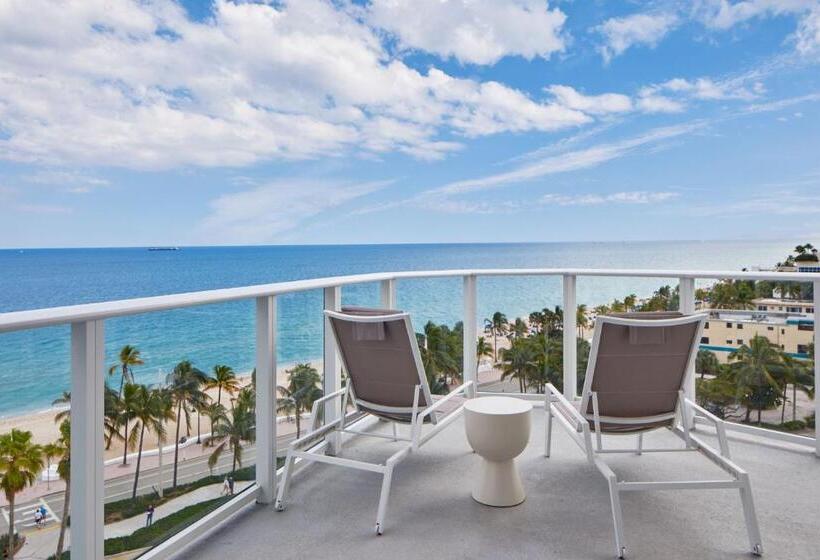 스탠다드 발코니 룸 바다 전망, Ac Hotel By Marriott Fort Lauderdale Beach