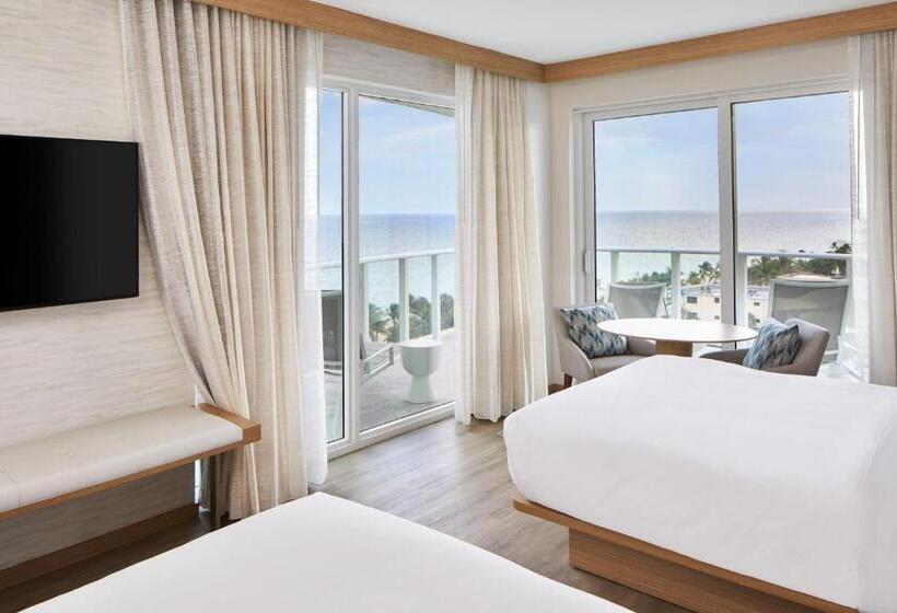 海景标准间带阳台, Ac Hotel By Marriott Fort Lauderdale Beach