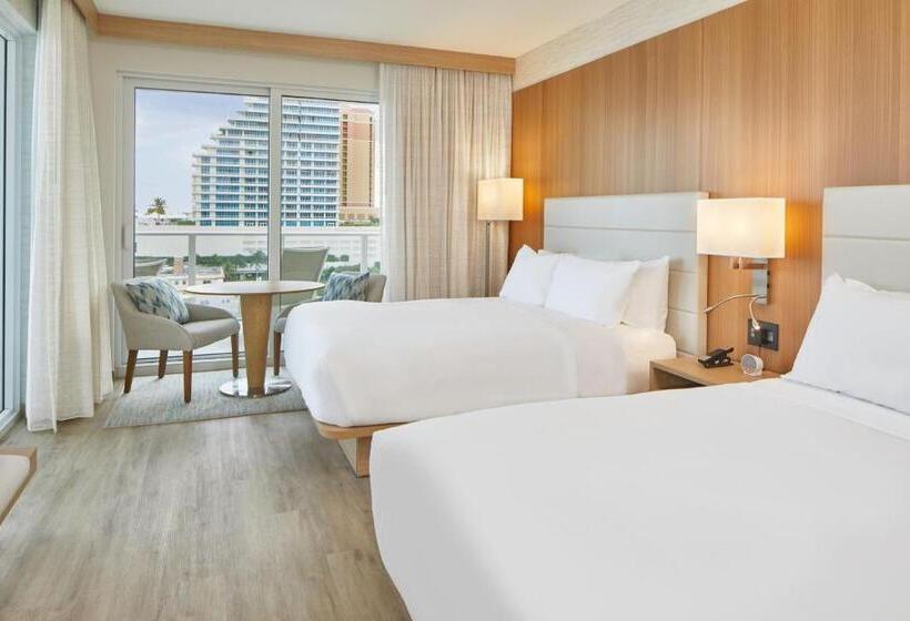 海景标准间带阳台, Ac Hotel By Marriott Fort Lauderdale Beach