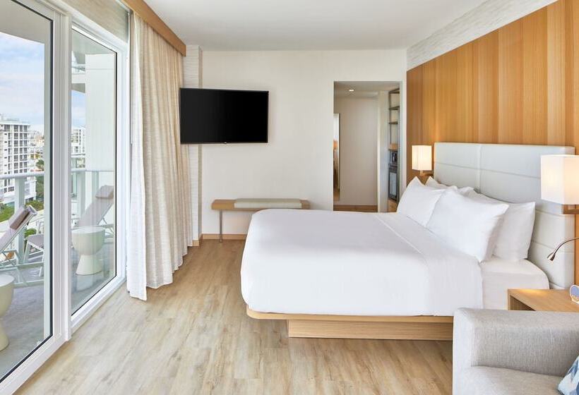 标准间带双人床, Ac Hotel By Marriott Fort Lauderdale Beach