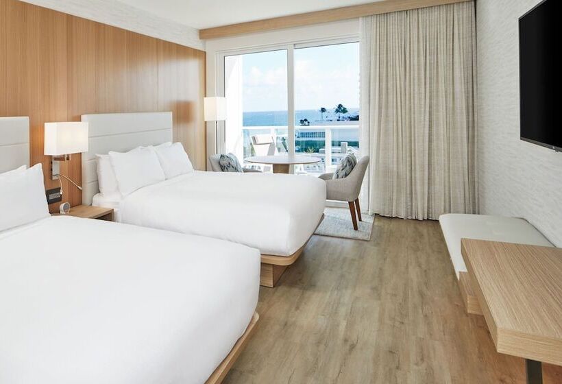 带2个双人床的标准工作室, Ac Hotel By Marriott Fort Lauderdale Beach