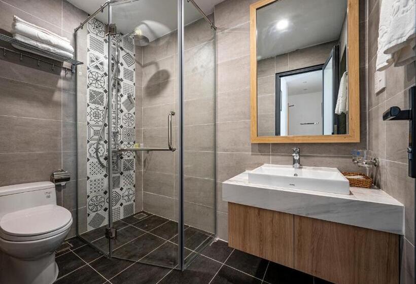 اتاق سوپریور با تخت بزرگ, Ann Hotel & Spa Khem Beach Pq