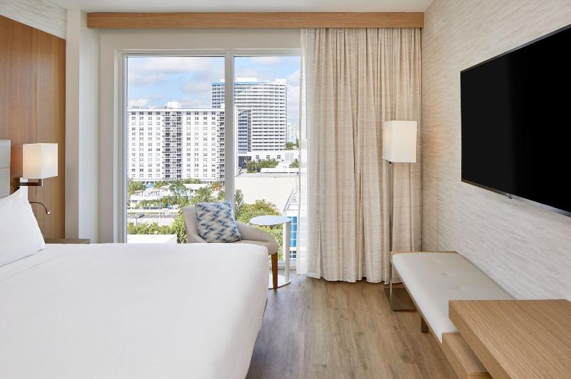 带观景的标准间, Ac Hotel By Marriott Fort Lauderdale Beach
