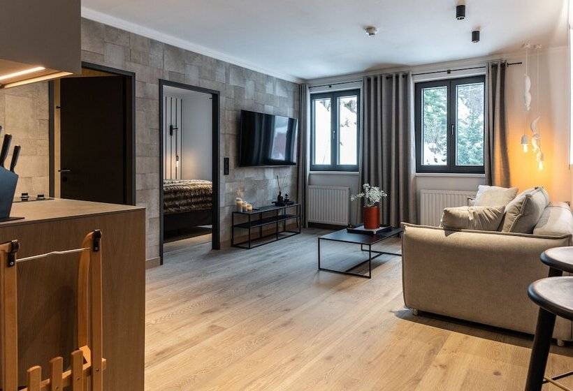 דירת דלוקס 2 חדרי שינה, Residenz Boutique Suites