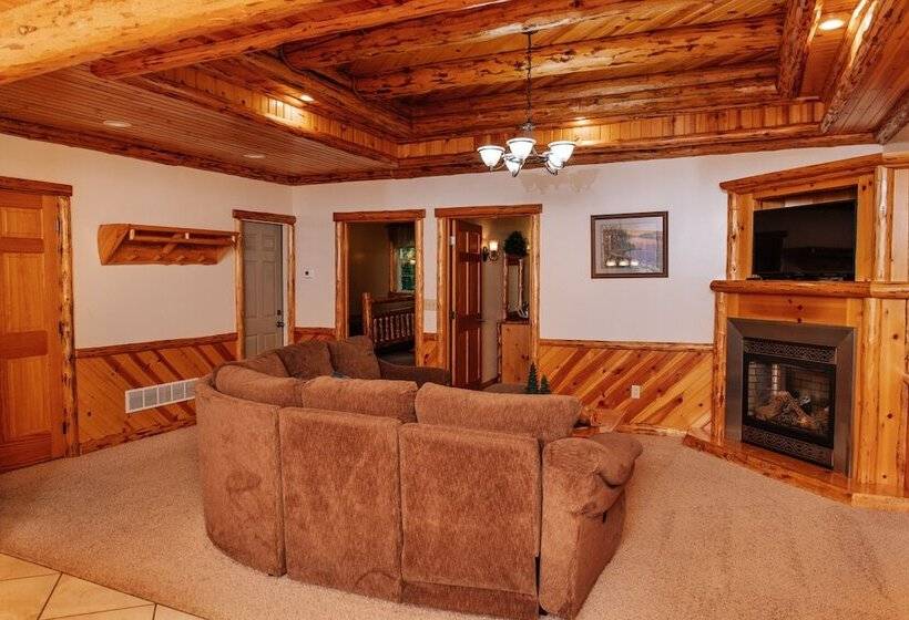 جناح ديلوكس غرفتين نوم, Sojourner's Lodge & Log Cabin Suites