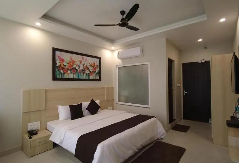 Quarto Deluxe Vista Montanha, Punyah Residency Rishikesh