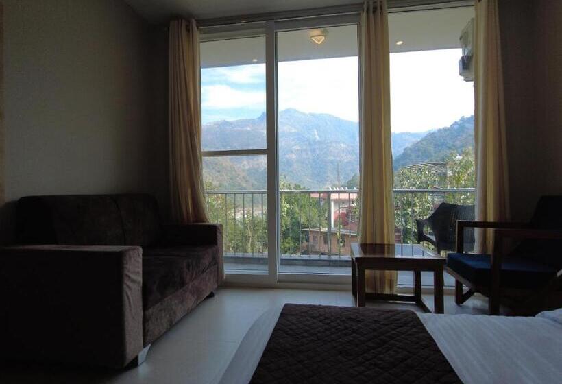 Deluxe Rum Bergsutsikt, Punyah Residency Rishikesh