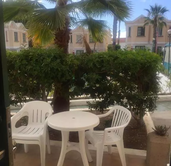 آپارتمان 1 خوابه با چشم‌انداز استخر, Complejo Sun's Gardens Maspalomas
