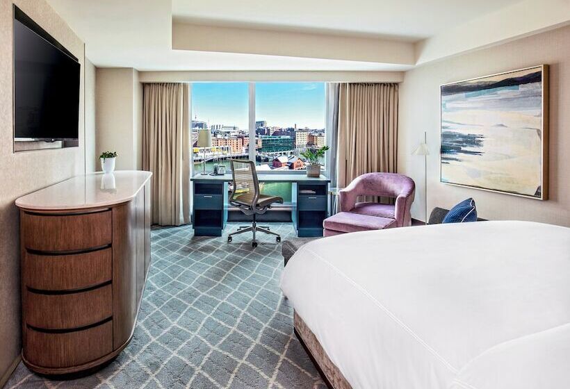 클래식 룸 더블 침대, Intercontinental Boston, An Ihg