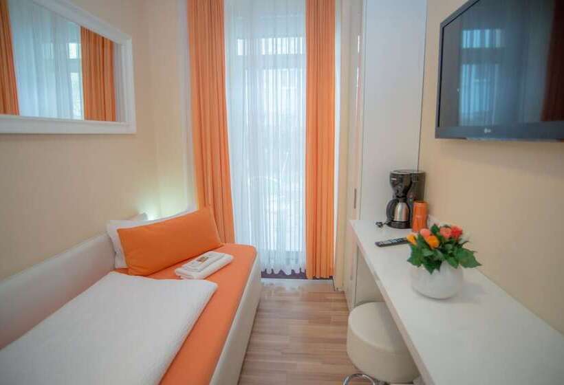 اتاق استاندارد یک نفره, City Guesthouse Pension Berlin