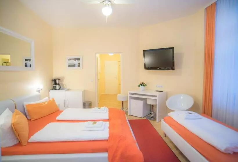 ファミリースイートの2ベッドルーム, City Guesthouse Pension Berlin