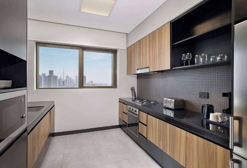带3个卧室的公寓, Doubletree By Hilton Dubai M Square Hotel & Residences
