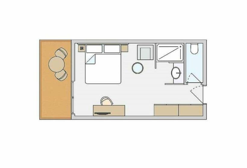 スタンダードルーム, Robinson Jandia Playa   Adults Only