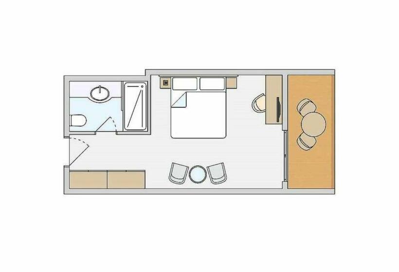 Quarto Economy, Robinson Jandia Playa   Adults Only