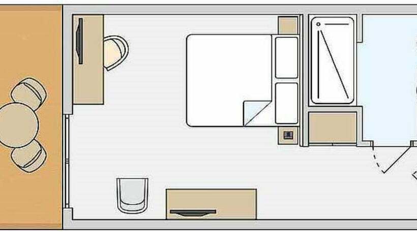 スタンダードシングルルーム, Robinson Jandia Playa   Adults Only