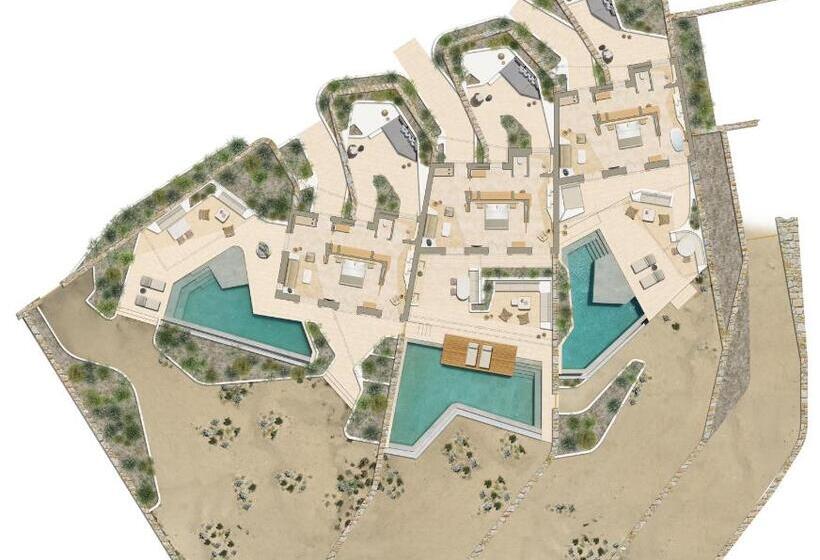 וילה בת 3 חדרי שינה, Bill & Coo Mykonos  The Leading Hotels Of The World