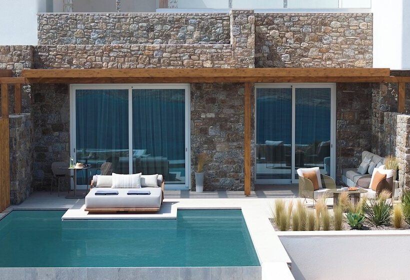 סוויטה עם בריכה, Bill & Coo Mykonos  The Leading Hotels Of The World
