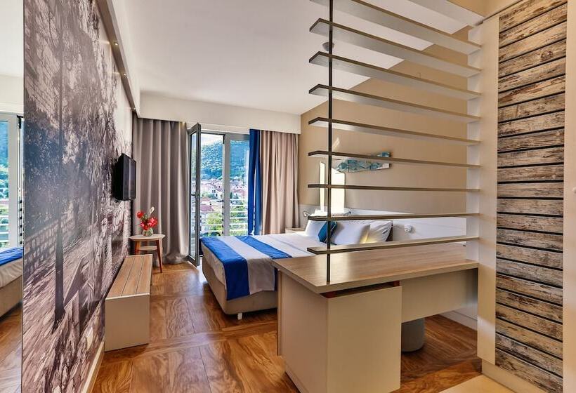 اتاق استاندارد با چشمانداز کوهستان, Carine Hotel Delfin