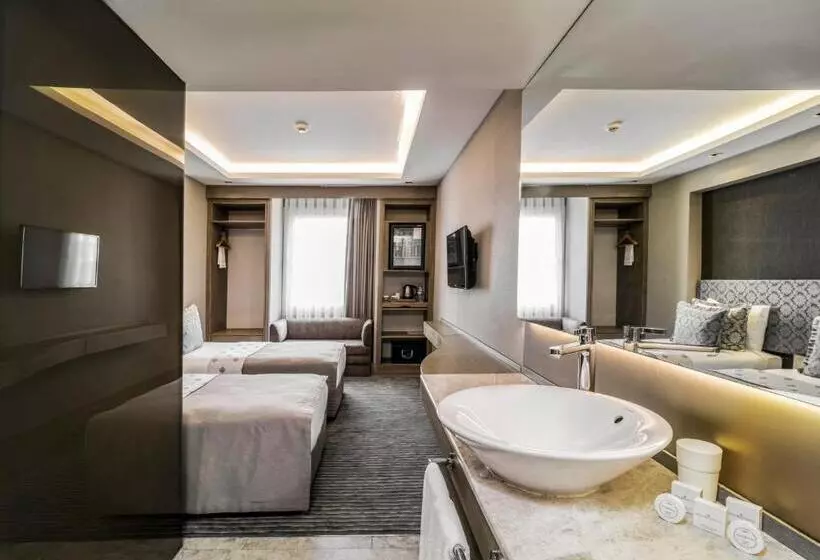 キングサイズベッドのスタンダードルーム, Grand Beyazit Hotel Old City
