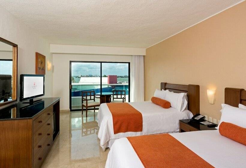 豪华湖景房, Flamingo Cancun - All Inclusive