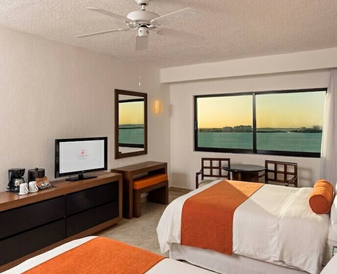 חדר דלוקס נוף לאגם, Flamingo Cancun - All Inclusive