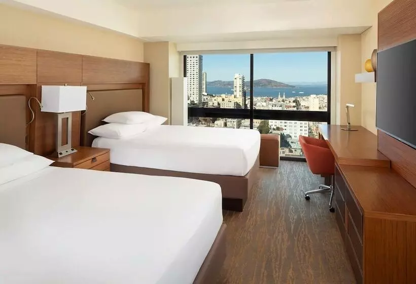 اتاق استاندارد با 2 تخت دوبل, Grand Hyatt San Francisco Union Square