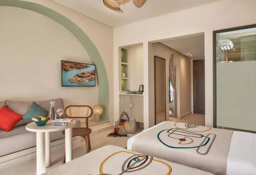 اتاق سوپریور با چشمانداز باغ, Three Corners Ocean View El Gouna Adults Only