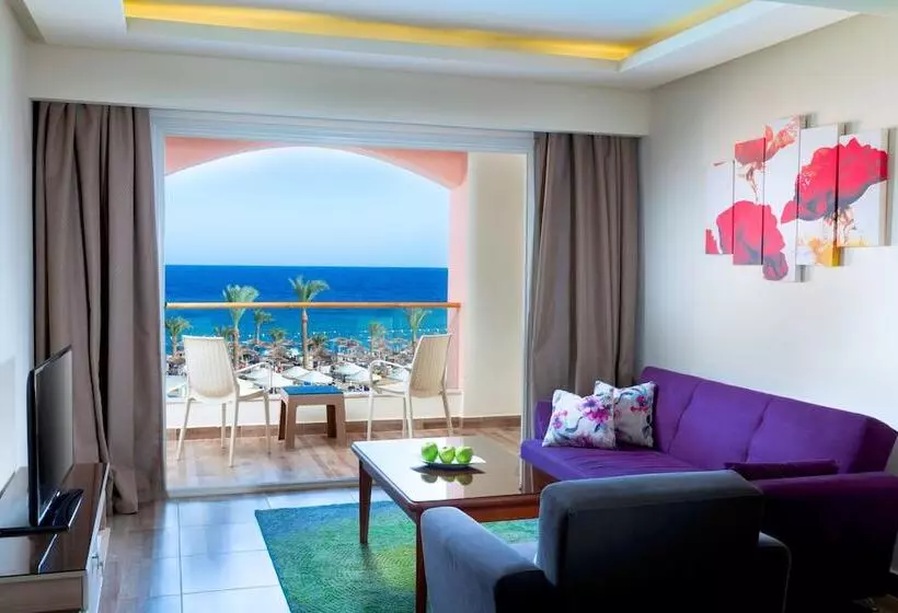 سوییت با چشمانداز دریا, Beach Albatros Aqua Park Hurghada