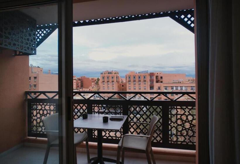 Quarto Deluxe Vista Piscina, Diwane Hotel & Spa Marrakech