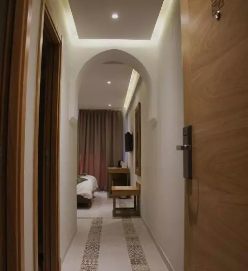 اتاق لوکس با چشم‌انداز استخر, Diwane Hotel & Spa Marrakech