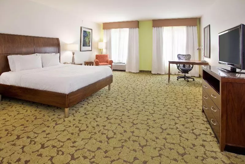 身障者適用キングサイズベッドルーム, Hilton Garden Inn Boca Raton