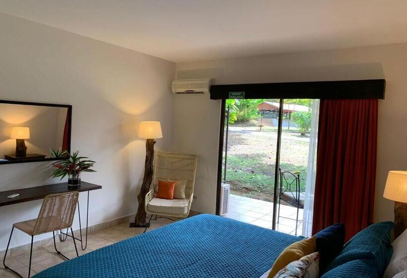 디럭스 룸 킹사이즈 침대, Natural Lodge Cano Negro