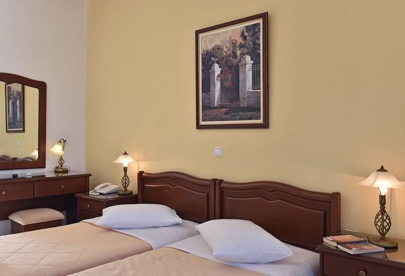 측면 바다 전망 스탠다드 3인룸, Asteras Paradise