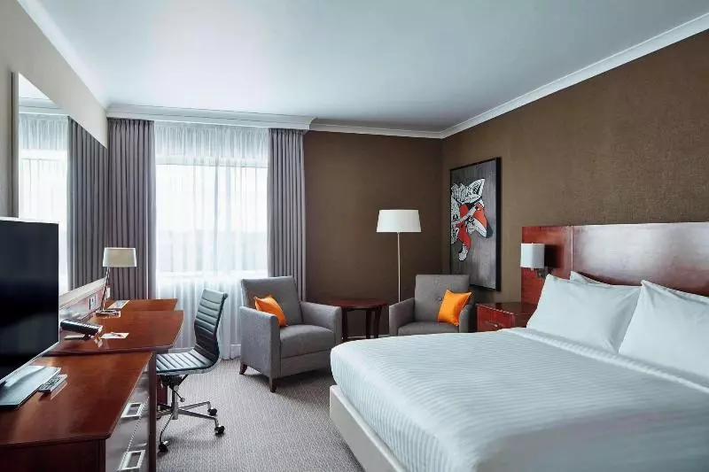 キングサイズベッドのデラックスルーム, Leicester Marriott