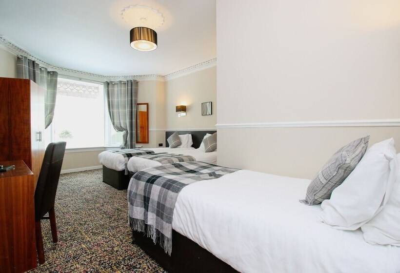 חדר סטנדרט לשלושה, Kelvingrove Hotel Sauchiehall St