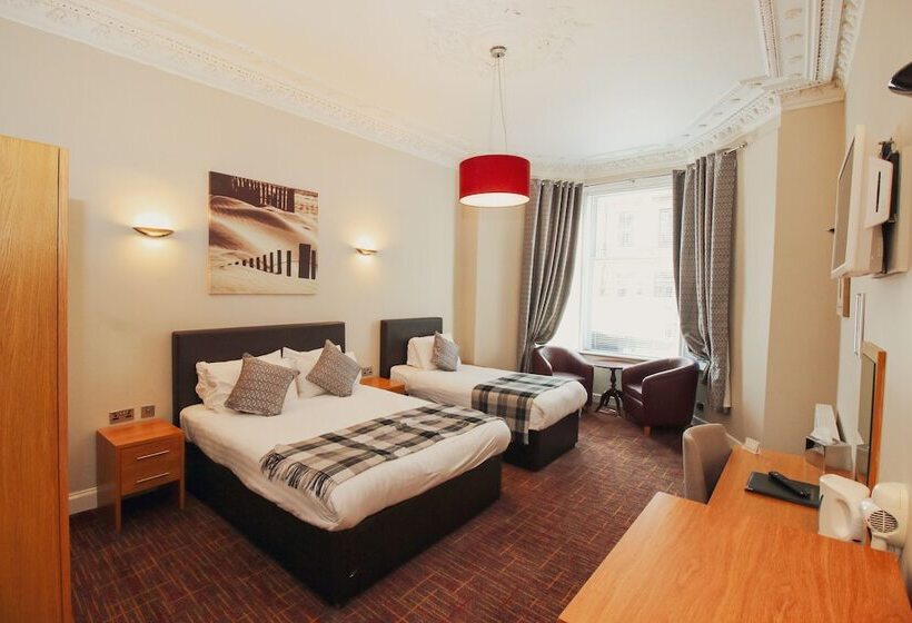 חדר סטנדרט לשלושה, Kelvingrove Hotel Sauchiehall St