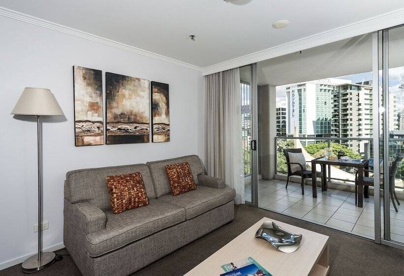 침실 1개 아파트, Oaks Brisbane Lexicon Suites