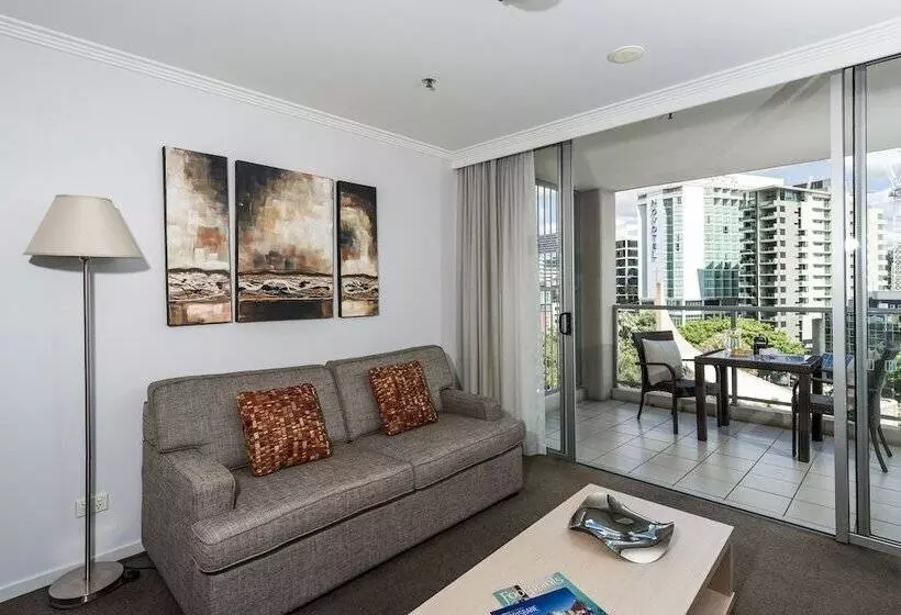 آپارتمان 1 خوابه, Oaks Brisbane Lexicon Suites