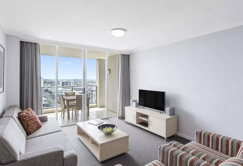 آپارتمان 2 خوابه, Oaks Brisbane Lexicon Suites