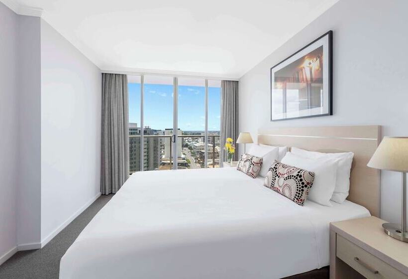 2 베드룸 이그제큐티브 아파트, Oaks Brisbane Lexicon Suites