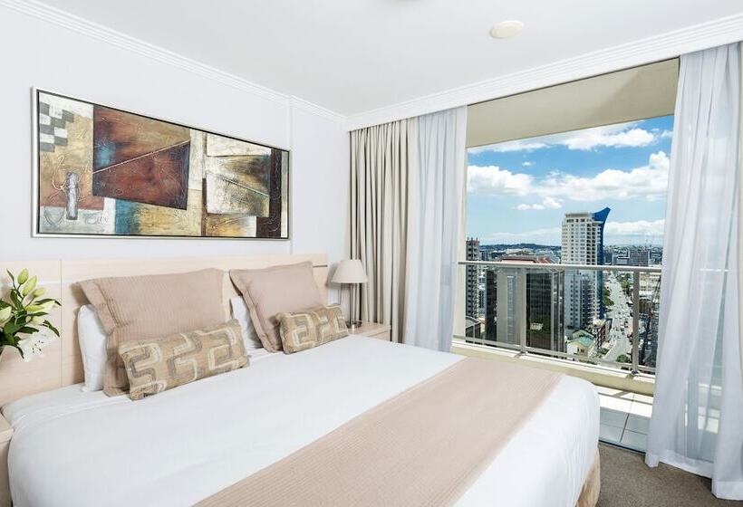 2 베드룸 이그제큐티브 아파트, Oaks Brisbane Lexicon Suites